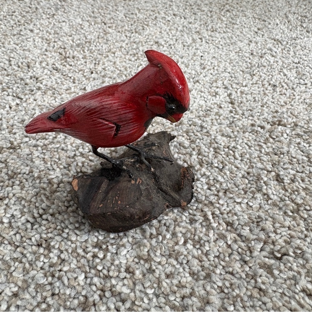 Red Bird Figurines Cardinal